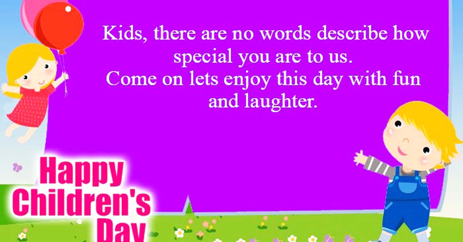 children's day wishes from parents 