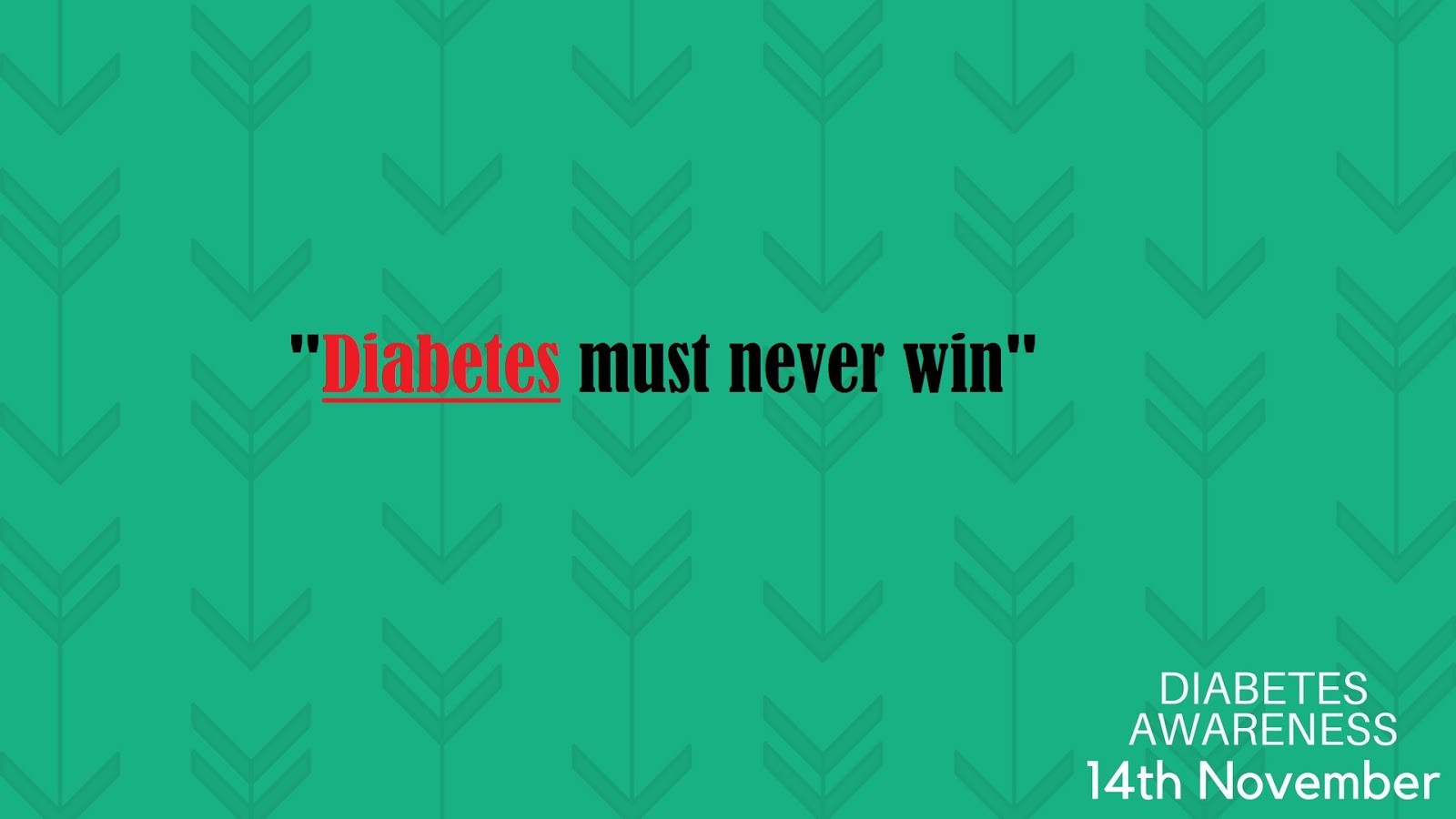 diabetes slogans