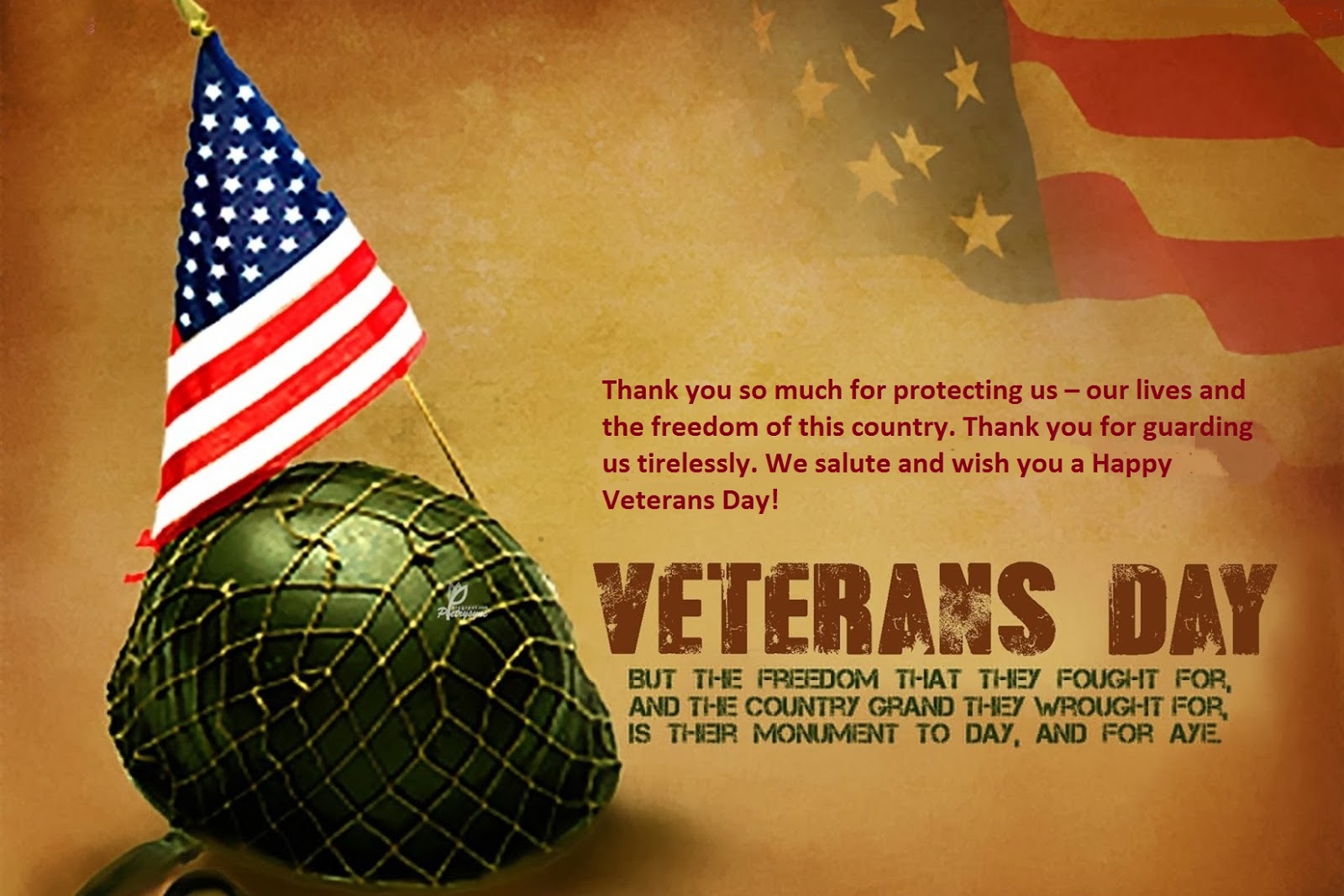 Veterans day red robin