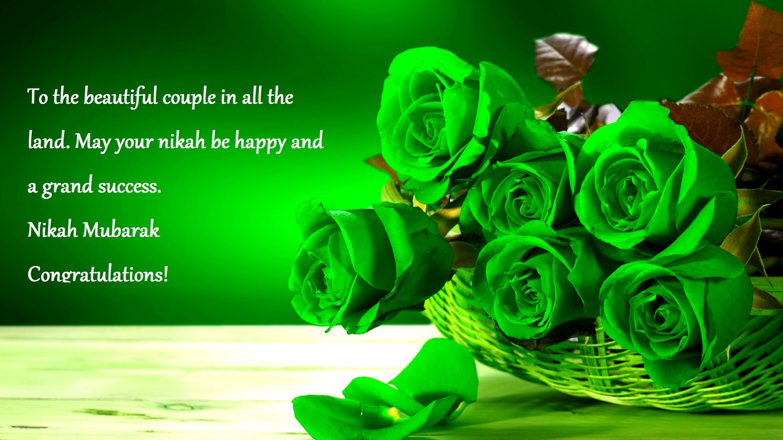 Nikah Mubarak Wishes, Images, Dua and Wallpapers Badhaai