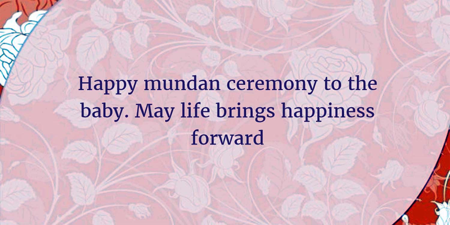 mundan ceremony quotes in hindi
