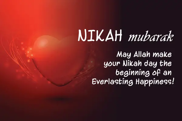 nikah wishes dua