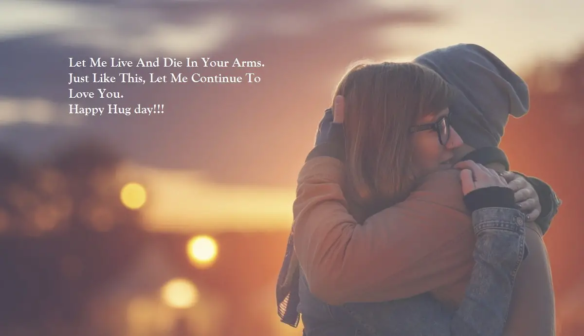 happy hug day sms happy hug day sms
