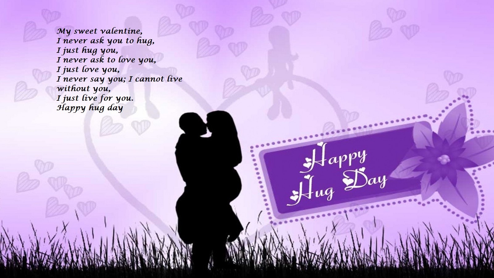 happy hug day status happy hug day status