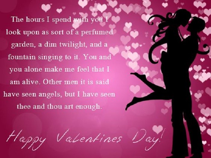 valentine sms for husband
