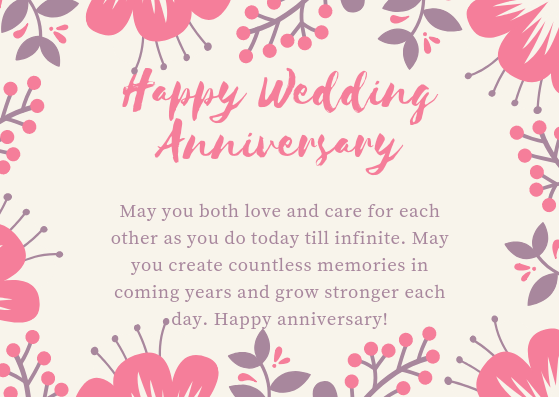 Anniversary messages for couple