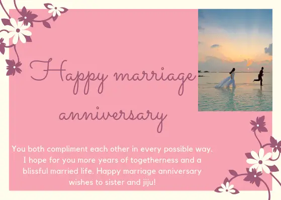 Anniversary wishes for sister Anniversary wishes for sister