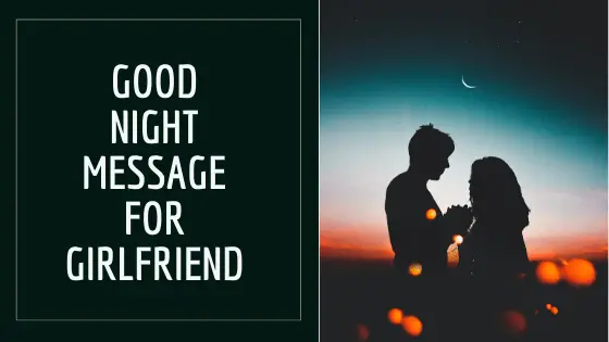 Good Night Message for Girlfriend