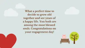 engagement wishes wordings