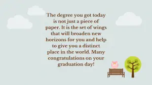 graduation wishes congratulation