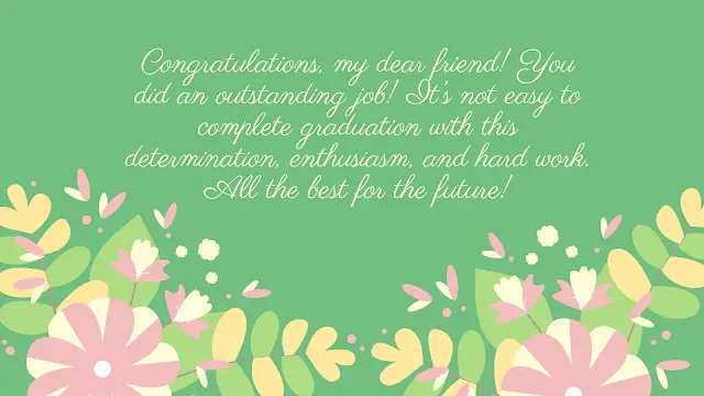 graduation wishes for friend