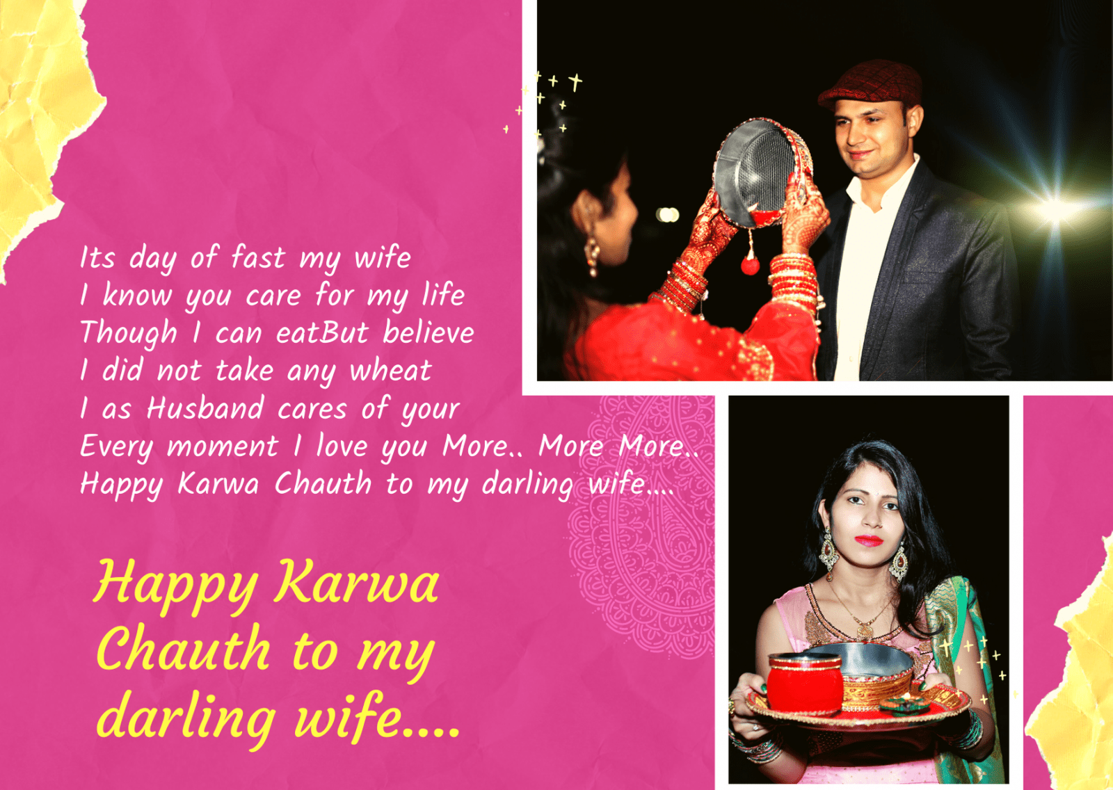 happy karva chauth my love