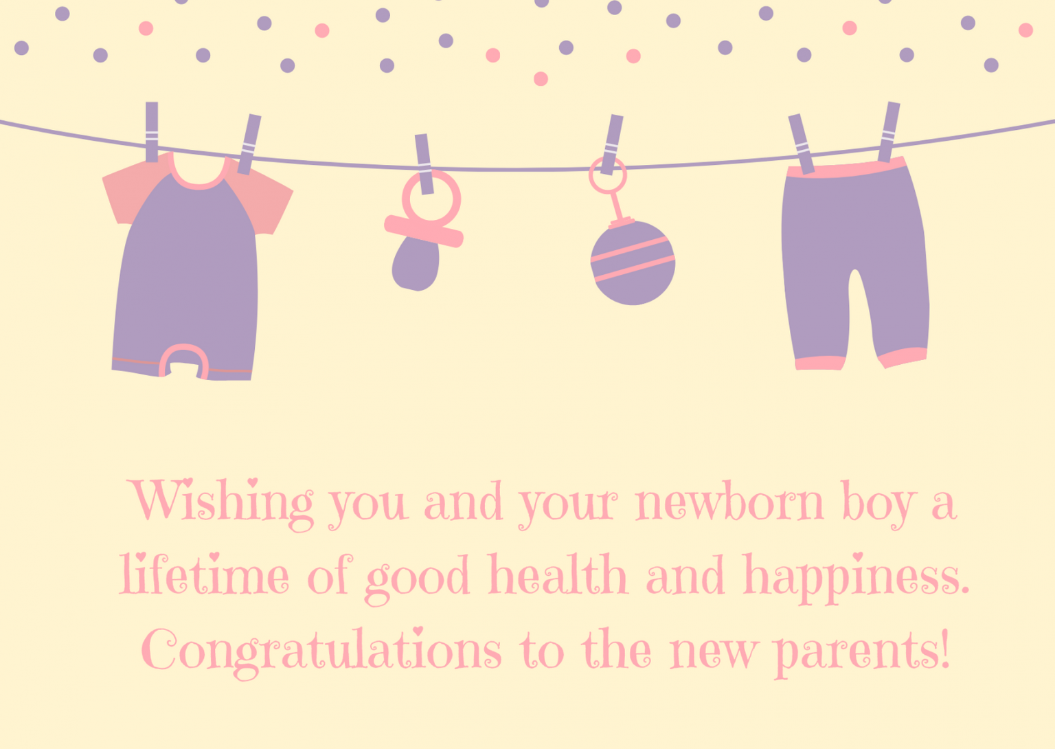 Congratulations Wishes for baby boy [Images and Wallpapers for Status]