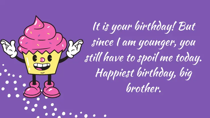 birthday wishes for little brother