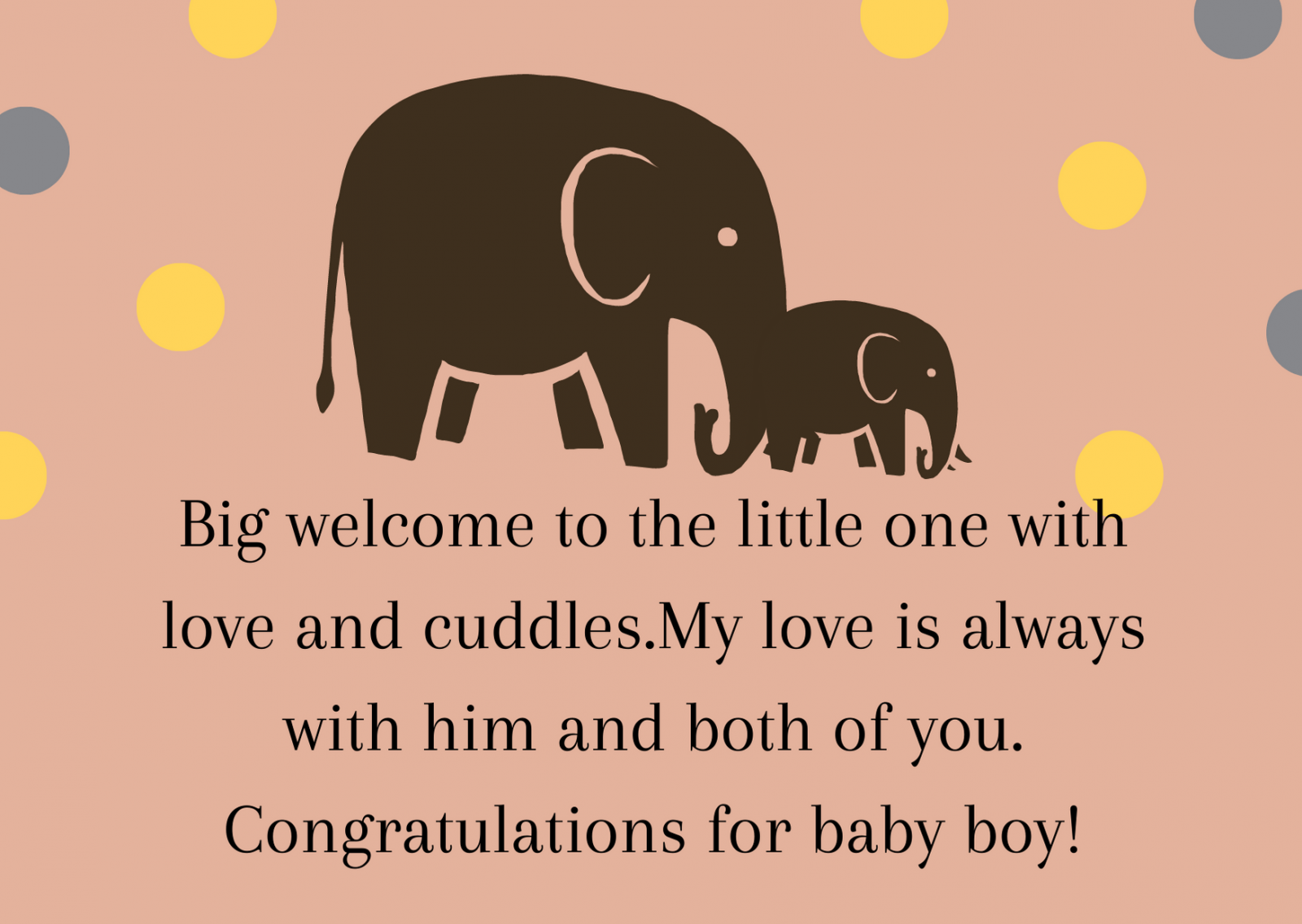 congratulations quotes for baby boy