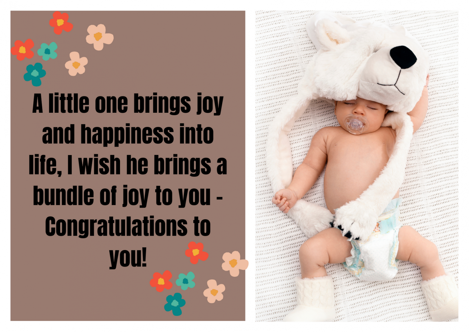 Congratulations Wishes for baby boy [Images and Wallpapers for Status]