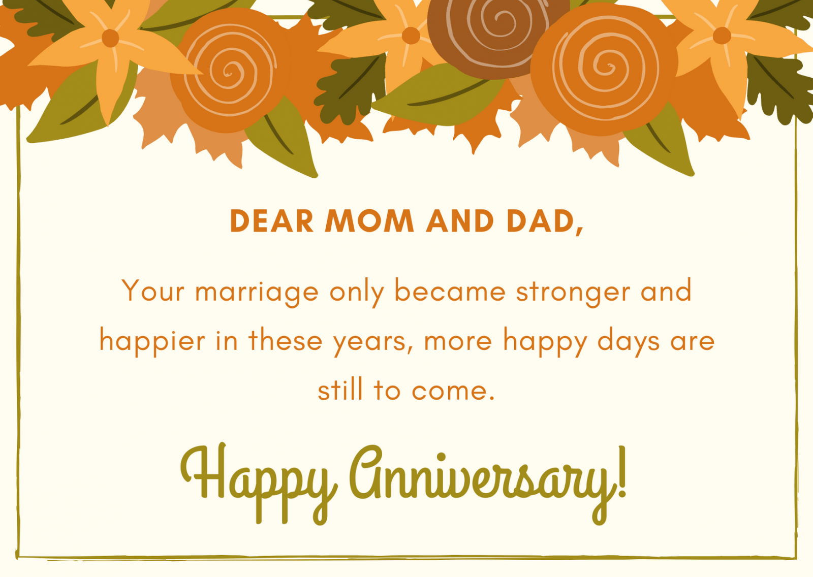 happy anniversary mom and dad whatsapp status