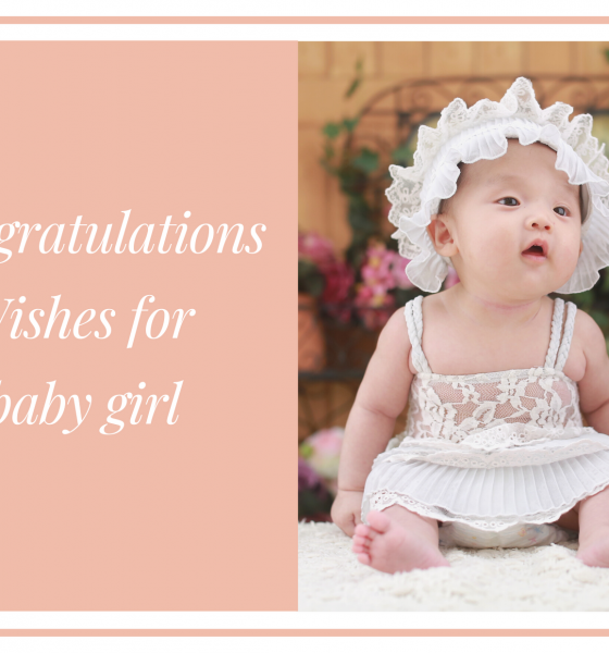 congratulations for baby girl