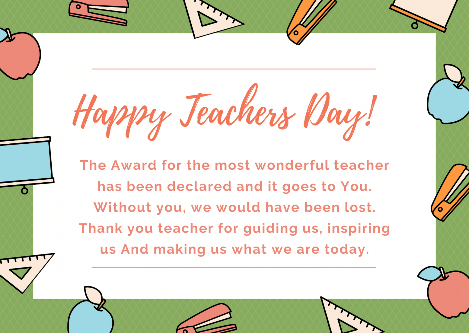 happy teachers day quotes wishes        