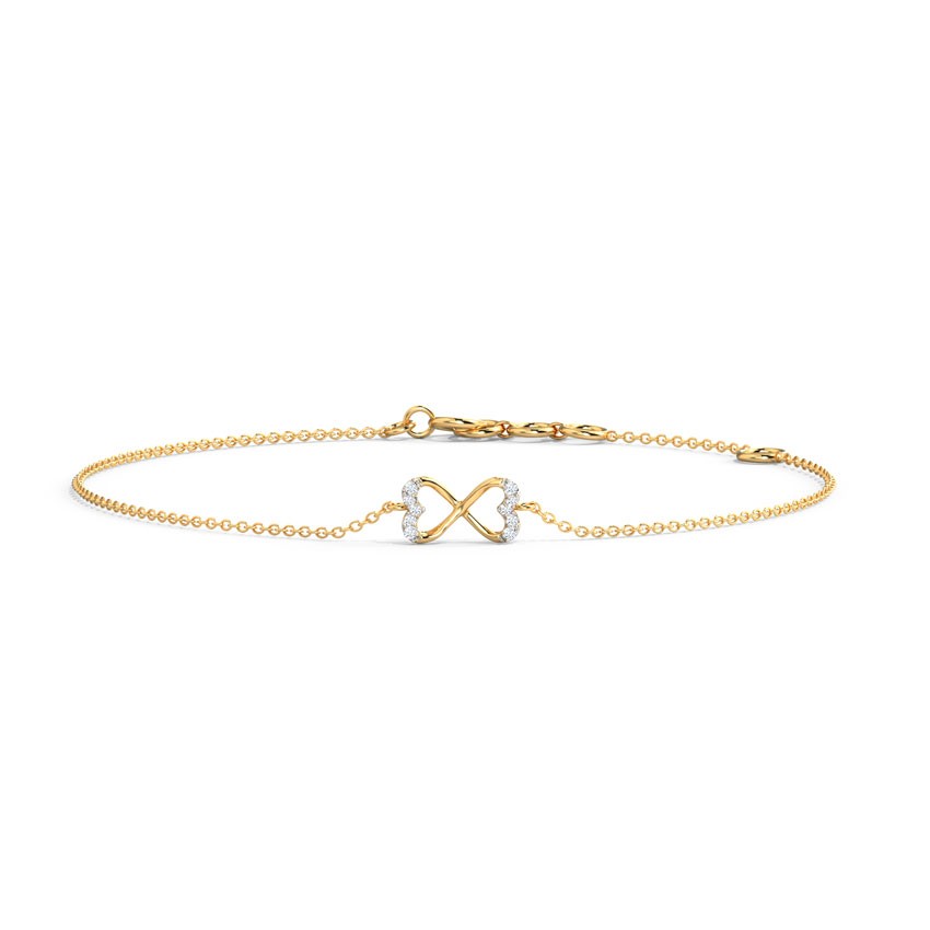 Twain heart Diamond Bracelet Twain heart Diamond Bracelet