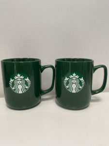 Starbucks Green Ceramic Coffee Mug